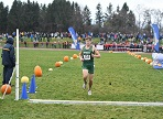  Patrick Ford running towards the finish line